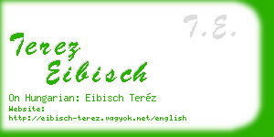 terez eibisch business card